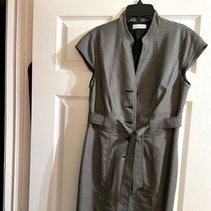 CALVIN KLEIN. NWOT Elegant evening dress with specks of black